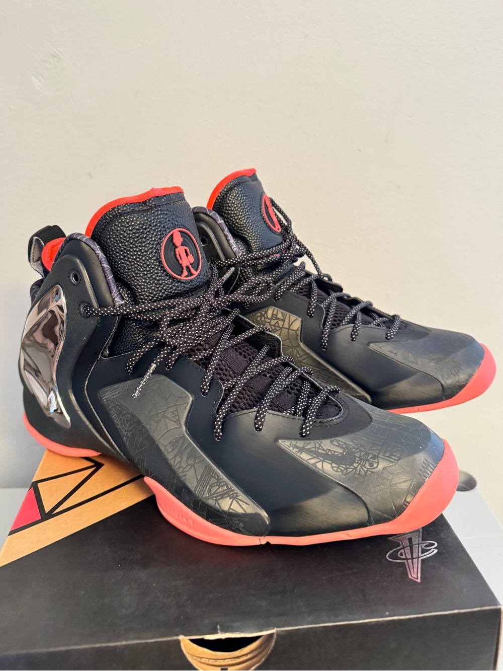 Men's Nike Lil Penny Posite PRM QS NOLA Gumbo League Size 10.5